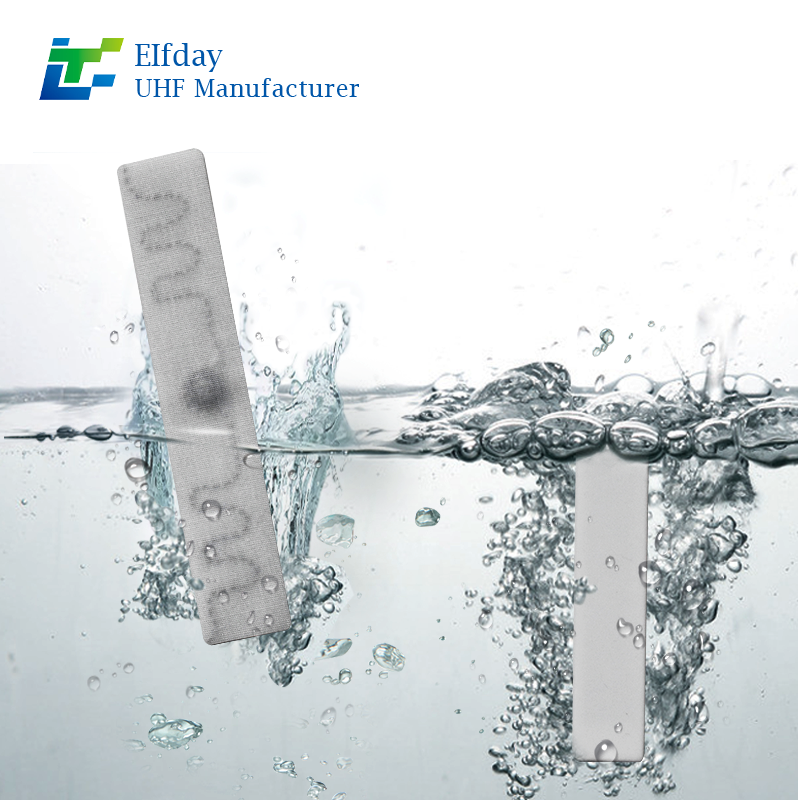 for Clothing Sewn Soft Flexible and Durable Silicone Based Washable RFID Tag