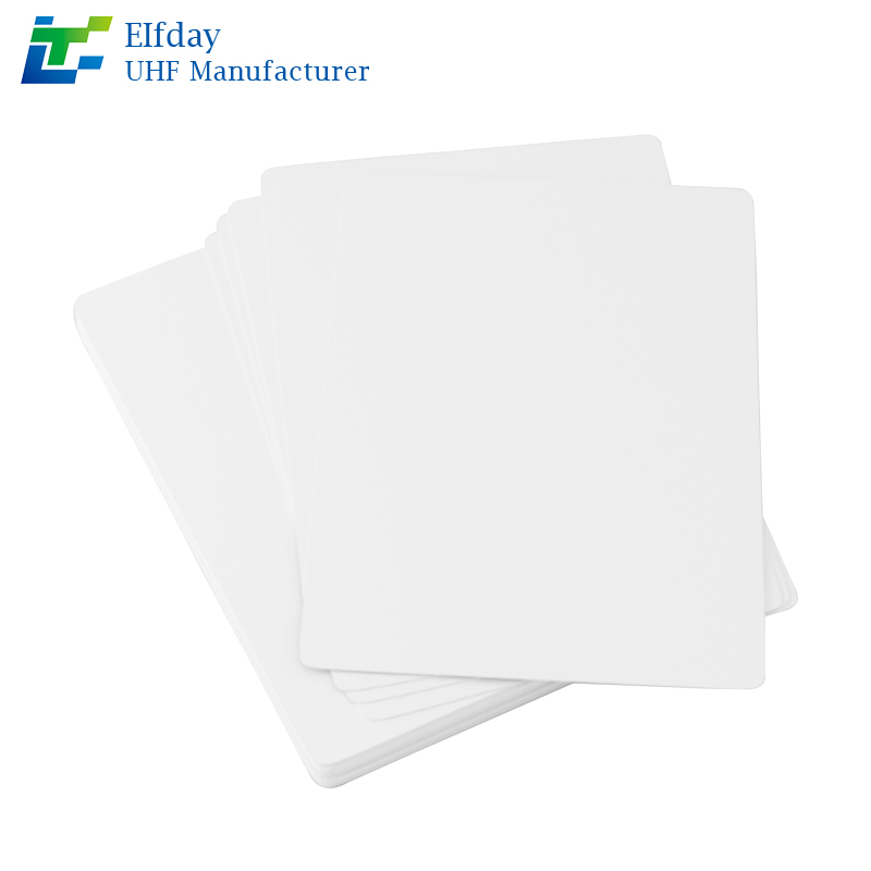 UHF RFID White Card — an NFC white card suitable for access control systems.