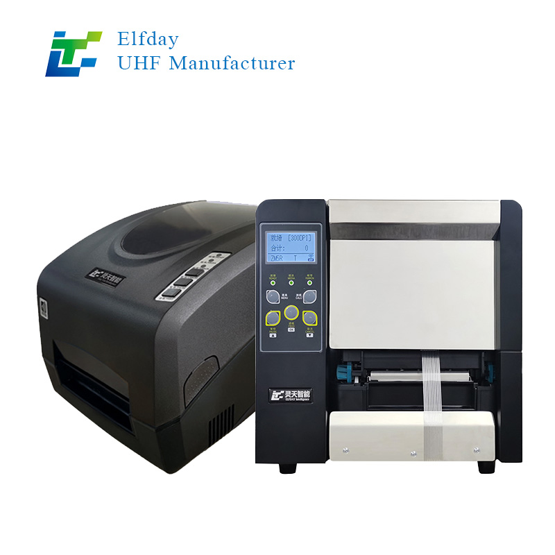 Industrial UHF RFID Printer 860-960MHz Heavy-Duty Encoding System High-Throughput Batch Processing Solution