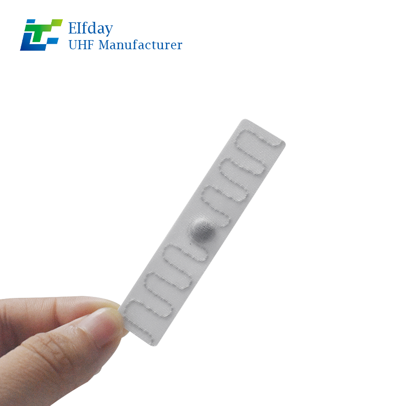 Silicone Based Washable RFID Tag 55*12mm for Clothing Sewn Soft Flexible and Durable