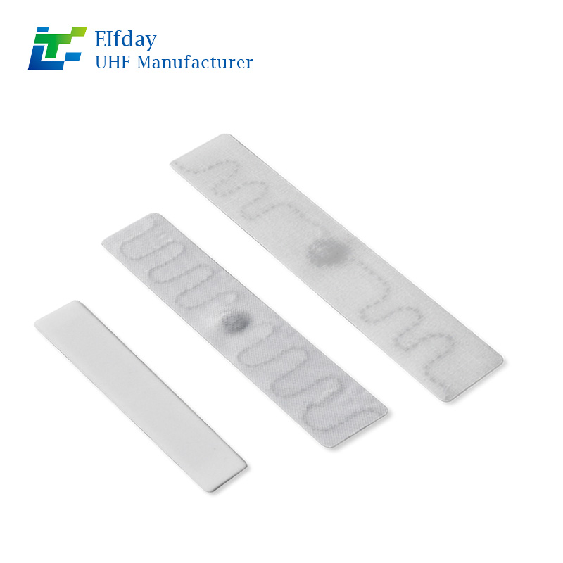 70*15mm U8chip Delicate Silicone RFID Nylon Ribbon Gentle Wash Track Luxury Textile Movement