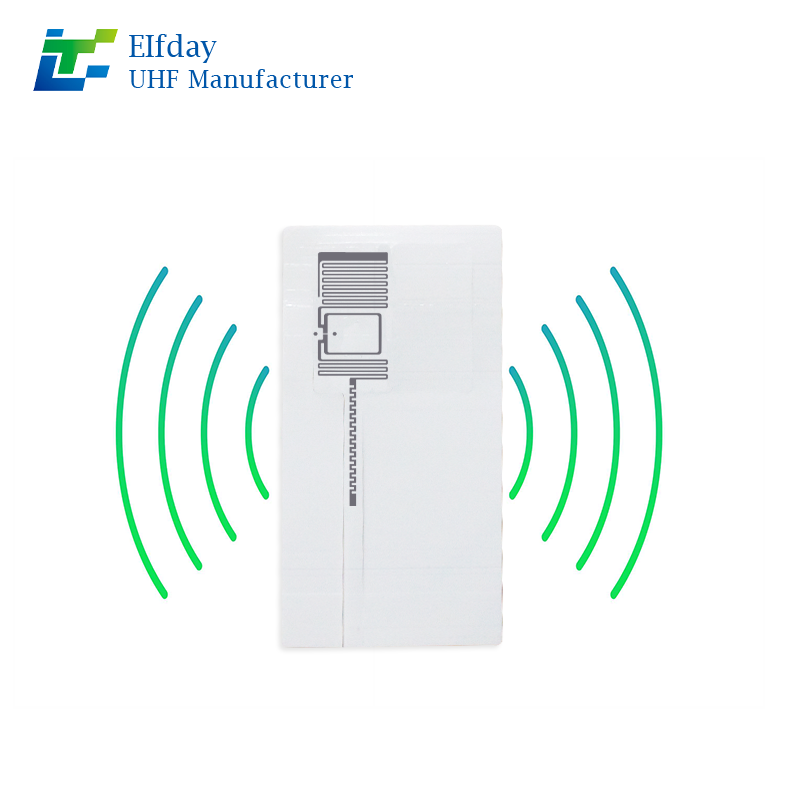 RFID UHF 68*26mm M730 tag Perforated Matte Pet Jewelry Tags for Gems/Silver, Waterproof for Inventory